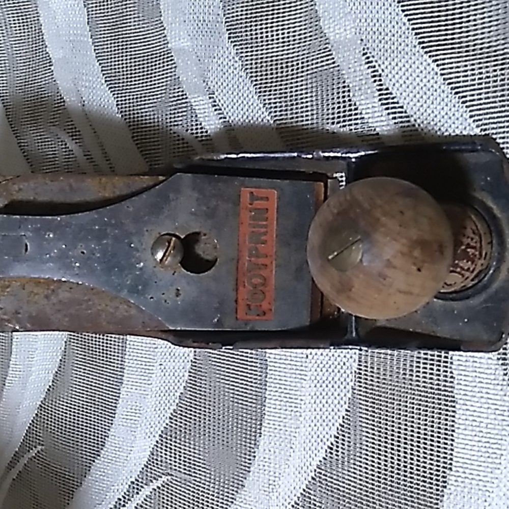 VINTAGE "FOOTPRINT" PLAINER - Picture 6 of 6